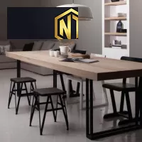 Xưởng Nội Thất Ngọc Thịnh - BÀN ĂN GIA ĐÌNH GỖ CÔNG NGHIỆP